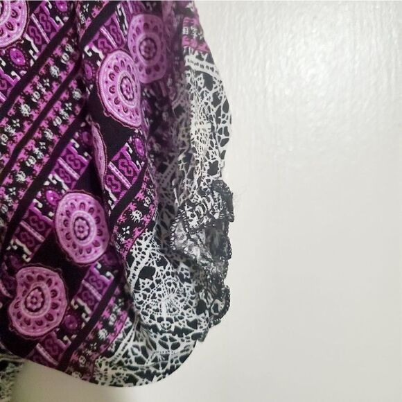 Pasley Print Midi Dress Size Large - Picture 6 of 8